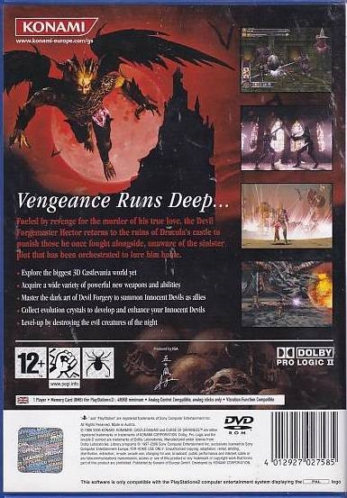 Castlevania Curse of Darkness - PS2 (Genbrug)